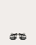 WOMEN'S VALENTINO GARAVANI RUBBER ROCKSTUD THONG BLACK