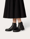 WOMEN'S VALENTINO GARAVANI ROCKSTUD ANKLE BOOT 20 MM BLACK