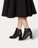 WOMEN'S VALENTINO GARAVANI ROCKSTUD ANKLE BOOT 70 MM BLACK