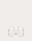 WOMEN'S VALENTINO GARAVANI OPEN SNEAKER WITH METALLIC STRIPE