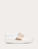WOMEN'S VALENTINO GARAVANI OPEN SNEAKER WITH METALLIC STRIPE