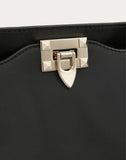 WOMEN'S VALENTINO GARAVANI LARGE ROCKSTUD TOTE BLACK