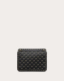 WOMEN'S VALENTINO GARAVANI MEDIUM VLTN ROCKSTUD SPIKE.IT BAG BLACK