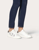 WOMEN'S VALENTINO GARAVANI VLTN OPEN SNEAKER WHITE/ BLACK