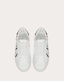 WOMEN'S VALENTINO GARAVANI VLTN OPEN SNEAKER WHITE/ BLACK