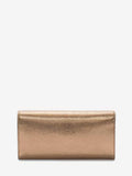 WOMEN'S ALEXANDER McQUEEN SKULL WALLET ON CHAIN GOLD