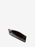 WOMEN'S ALEXANDER McQUEEN ZIPPED CARD HOLDER BLACK