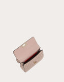 WOMEN'S VALENTINO GARAVANI SMALL ROCKSTUD SPIKE NAPPA LEATHER BAG POUDRE