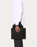 MEN'S VALENTINO GARAVANI NYLON CLUTCH WITH VLTN RIBBON STRAP