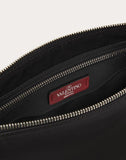 MEN'S VALENTINO GARAVANI NYLON CLUTCH WITH VLTN RIBBON STRAP