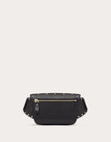 WOMEN'S VALENTINO GARAVANI VLTN ROCKSTUD SPIKE.IT BELT BAG BLACK