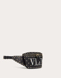 WOMEN'S VALENTINO GARAVANI VLTN ROCKSTUD SPIKE.IT BELT BAG BLACK