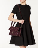 WOMEN'S VALENTINO GARAVANI MEDIUM CANDYSTUD TOP-HANDLE BAG RUBY