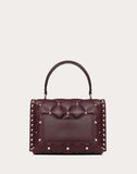 WOMEN'S VALENTINO GARAVANI MEDIUM CANDYSTUD TOP-HANDLE BAG RUBY