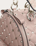 WOMEN'S VALENTINO GARAVANI MINI ROCKSTUD SPIKE BACKPACK POUDRE