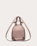 WOMEN'S VALENTINO GARAVANI MINI ROCKSTUD SPIKE BACKPACK POUDRE