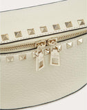 WOMEN'S VALENTINO GARAVANI ROCKSTUD GRAINY CALFSKIN BELT BAG