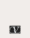 MEN'S VALENTINO GARAVANI VLOGO CARDHOLDER BLACK