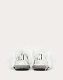 MEN'S VALENTINO GARAVANI BOUNCE CAMOUFLAGE SNEAKER WITH VLTN GRID AND FEATHERS