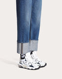 MEN'S VALENTINO GARAVANI BOUNCE NEOPRENE SOCK SNEAKER WITH VLTN LOGO
