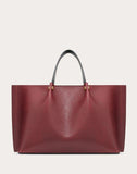 WOMEN'S VALENTINO GARAVANI MEDIUM VLOGO ESCAPE COWHIDE SHOPPER