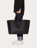 MEN'S VALENTINO GARAVANI VLOGO LARGE CALFSKIN SHOPPER