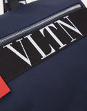 MEN'S VALENTINO GARAVANI VLTN NYLON BACKPACK DARK BLUE