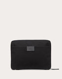 MEN'S VALENTINO GARAVANI LARGE NYLON VRING CLUTCH BLACK