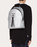 MEN'S VALENTINO GARAVANI KANGAROO LEATHER VRING BACKPACK