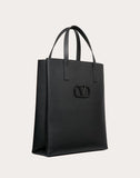 MEN'S VALENTINO GARAVANI LEATHER VLOGO SHOPPING BAG