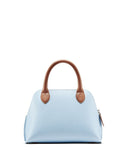 WOMEN'S LANVIN TWO-TONED MAGOT BAG ICE BLUE / CARAMEL
