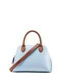 WOMEN'S LANVIN TWO-TONED MAGOT BAG ICE BLUE / CARAMEL