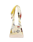 WOMEN'S LANVIN TWILL BOW BAG YELLOW