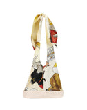 WOMEN'S LANVIN TWILL BOW BAG YELLOW