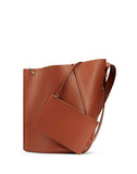 WOMEN'S LANVIN MEDIUM HOOK BAG CARAMEL