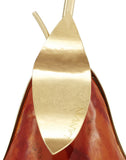WOMEN'S LANVIN PEAR MINAUDIÈRE RED