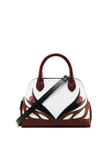 WOMEN'S LANVIN PARROT MAGOT BAG CARAMEL / WHITE