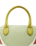 WOMEN'S LANVIN PARROT MAGOT BAG ICE BLUE / LIGHT GREEN