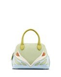 WOMEN'S LANVIN PARROT MAGOT BAG ICE BLUE / LIGHT GREEN
