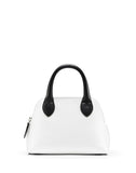 WOMEN'S LANVIN COLORBLOCK MAGOT BAG WHITE/BLACK