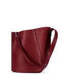 WOMEN'S LANVIN MEDIUM HOOK BAG BURGUNDY