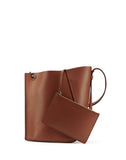 WOMEN'S LANVIN SMALL HOOK BAG CARAMEL