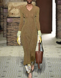 WOMEN'S LANVIN SMALL HOOK BAG CARAMEL