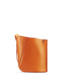 WOMEN'S LANVIN SMALL HOOK BAG BRIGHT ORANGE