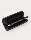 WOMEN'S VALENTINO GARAVANI ROCKSTUD CONTINENTAL WALLET BLACK