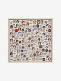 WOMEN'S ALEXANDER McQUEEN SILK CURIOSITIES SHAWL IVORY/BEIGE