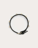 WOMEN'S VALENTINO GARAVANI ROCKSTUD BRACELET BLACK