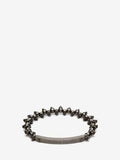MEN'S ALEXANDER McQUEEN SKULL BRACELET SILVER
