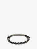 MEN'S ALEXANDER McQUEEN SKULL BRACELET SILVER