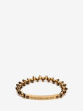 MEN'S ALEXANDER McQUEEN SKULL BRACELET BLACK